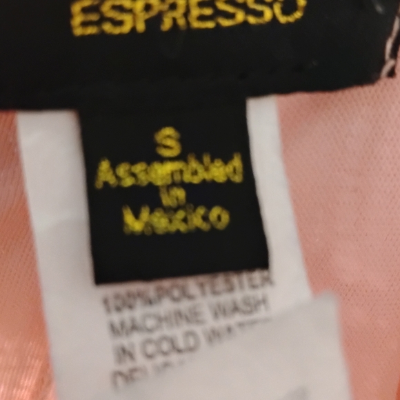 Espresso Lace Blouse - Soft Pink - Picture 4 of 4